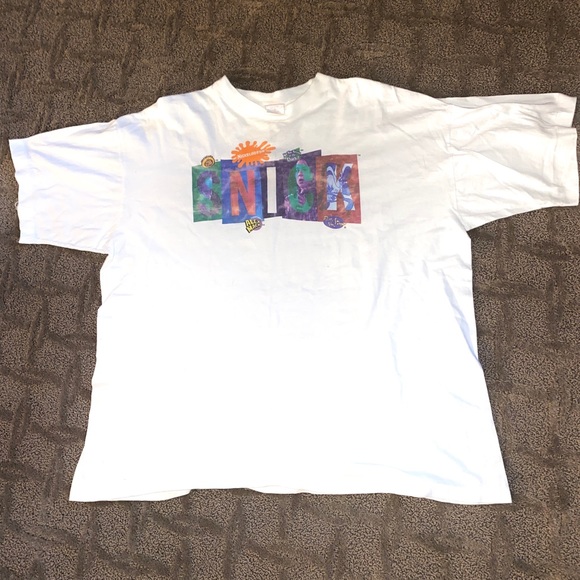 Vintage 90's Snick Nickelodeon promo tee, XL - Picture 2 of 4